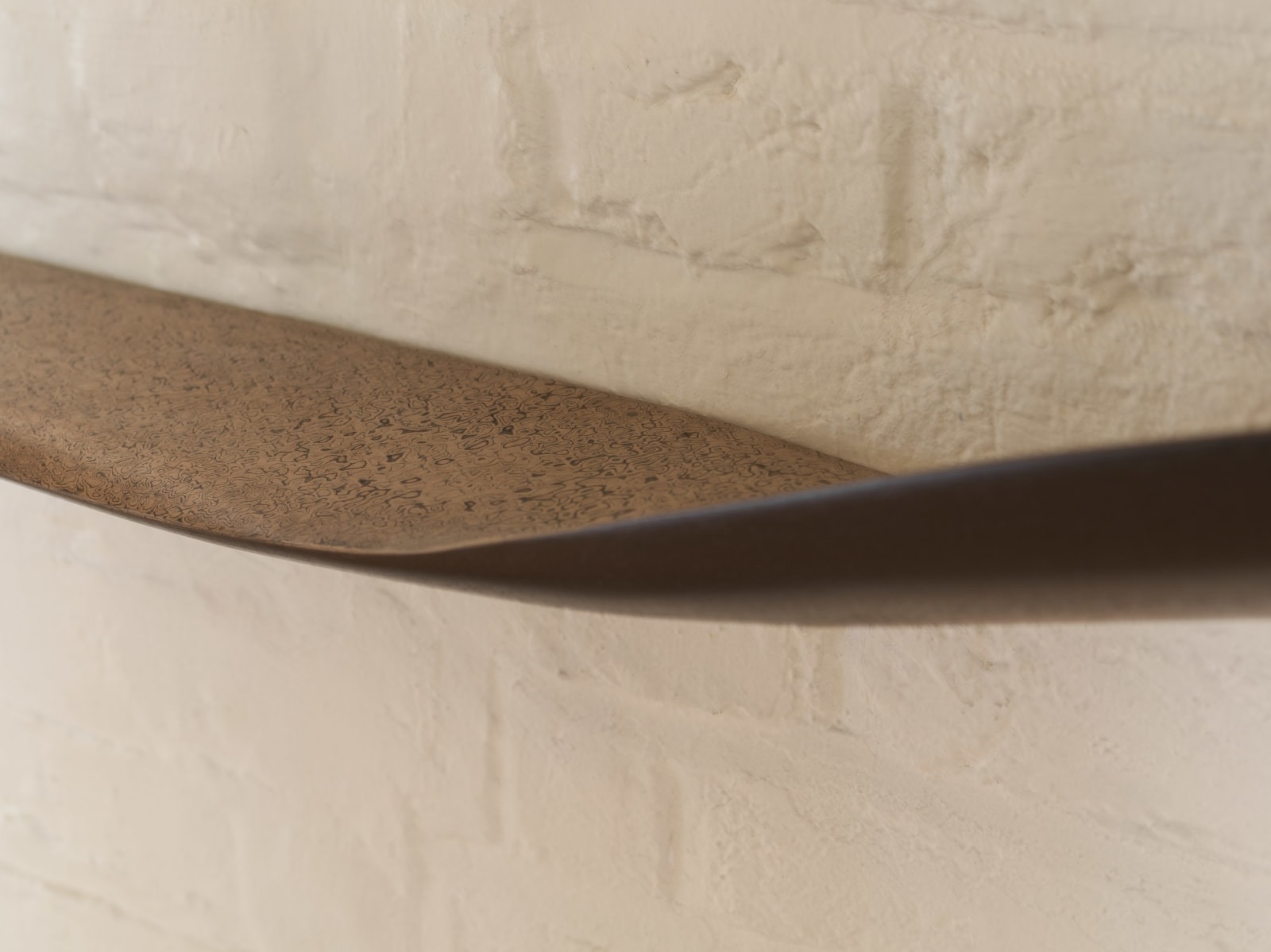 Marc Fish, Double Mokume-Gane Shelf I (top), 2021