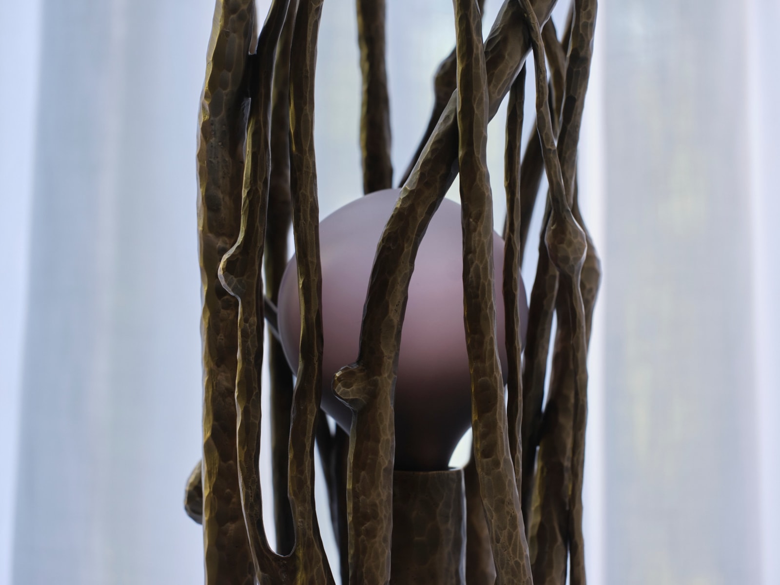 Julian Watts, Stick Lamp, 2025