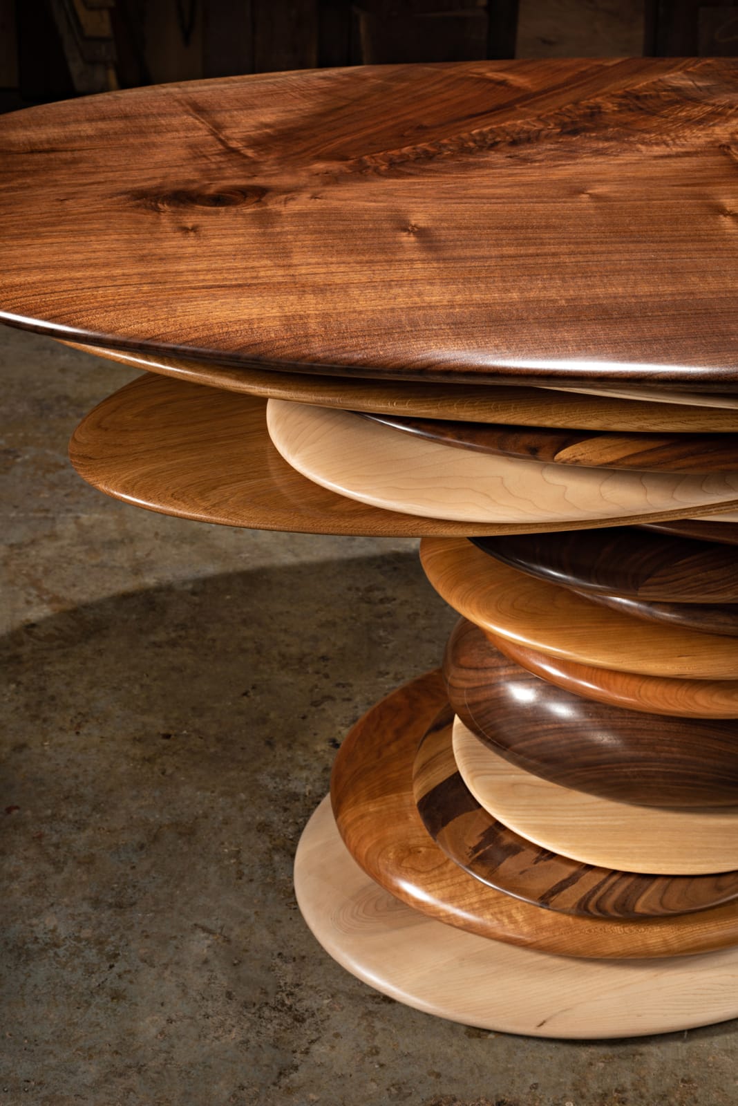 Christopher Kurtz, Skipping Stone Game Table, 2020