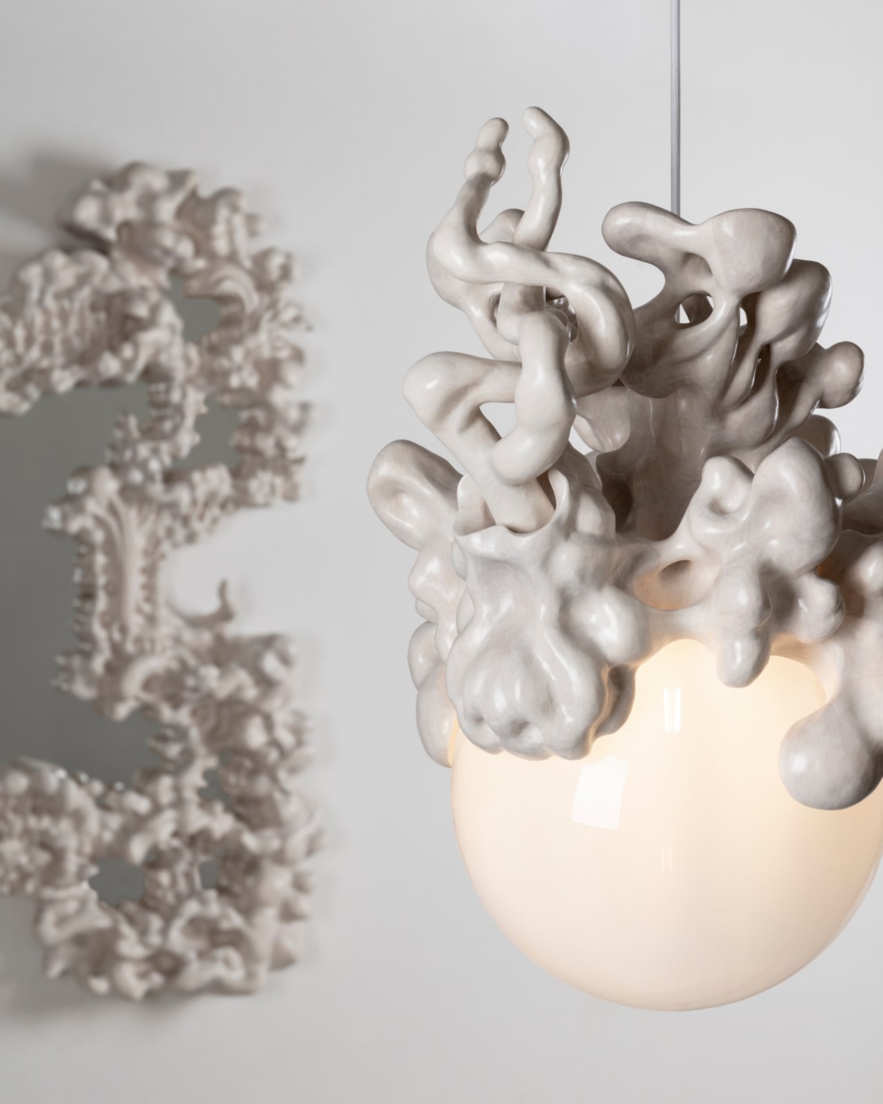 Tadeas Podracky, The Bloom of Bones Mirror, 2024