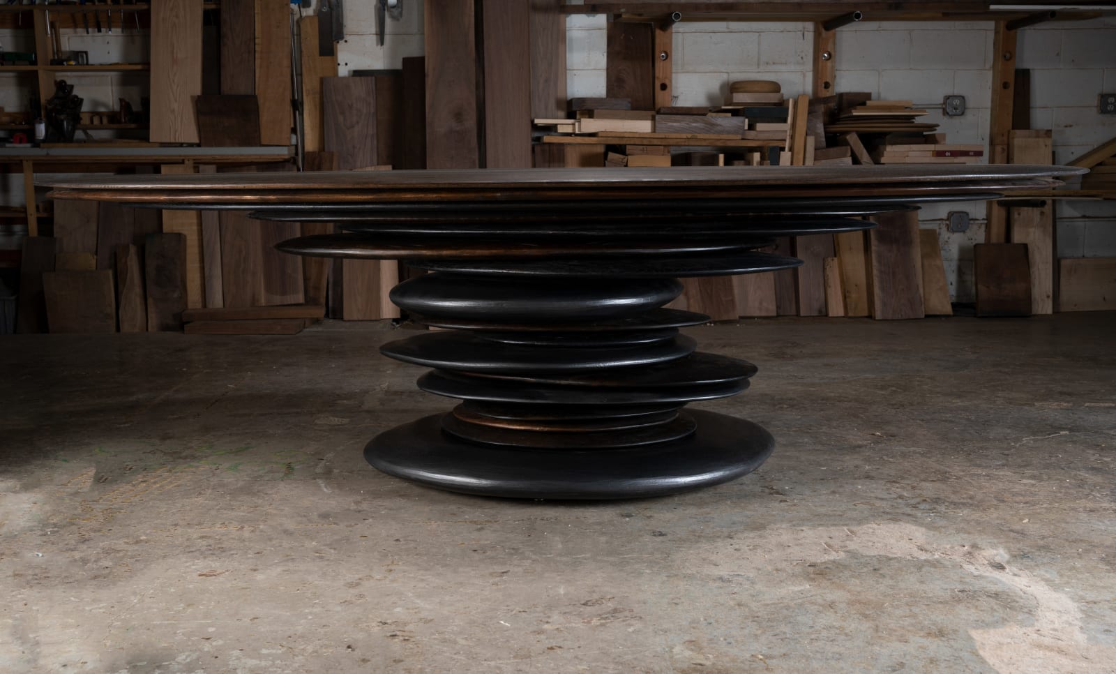 Christopher Kurtz, Skipping Stone Table, 2022