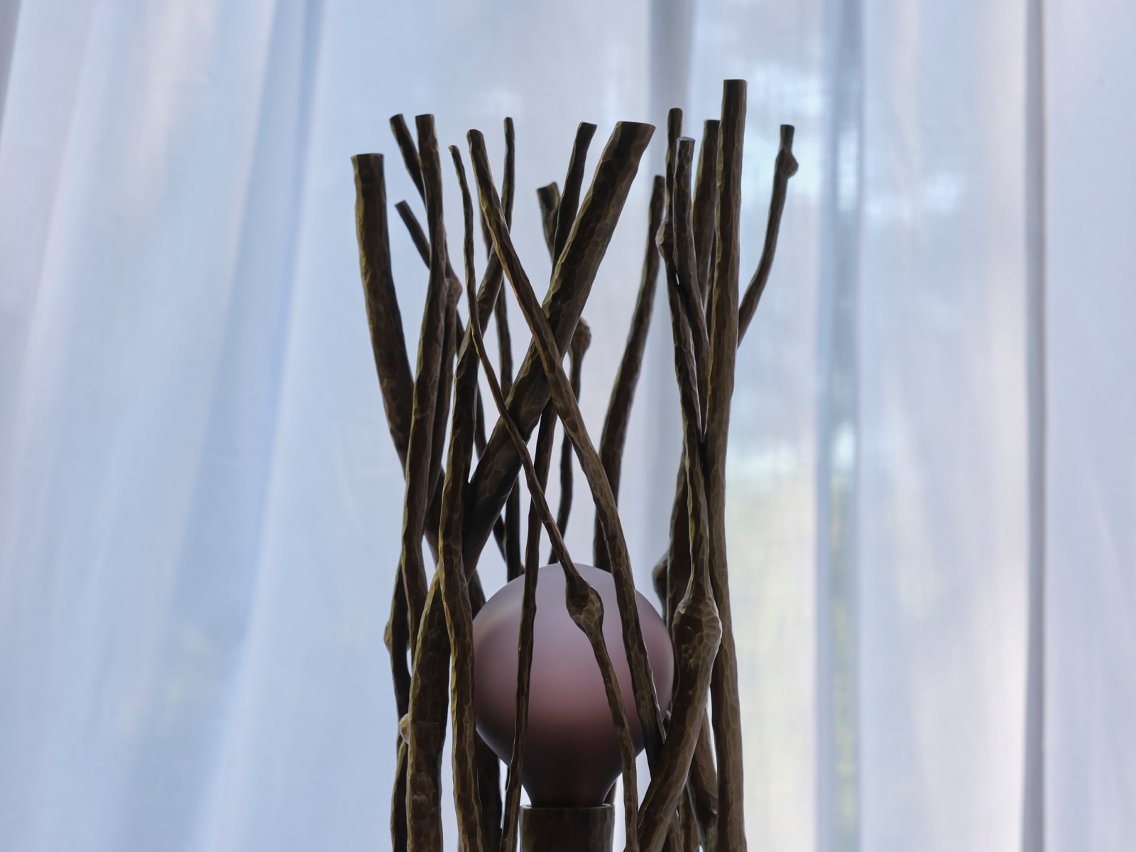 Julian Watts, Stick Lamp, 2025
