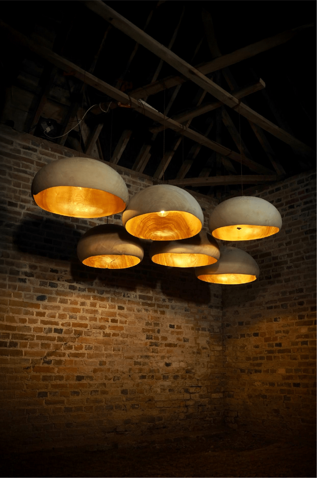 Nic Webb, Ash Pendants, 2025