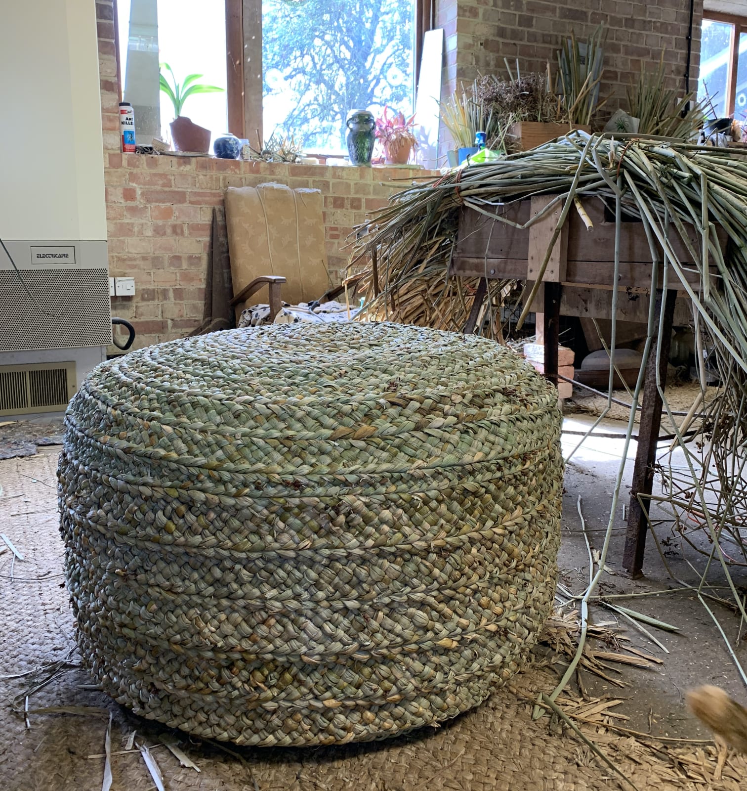 Felicity Irons Rush Matters, Pouffe, 2020