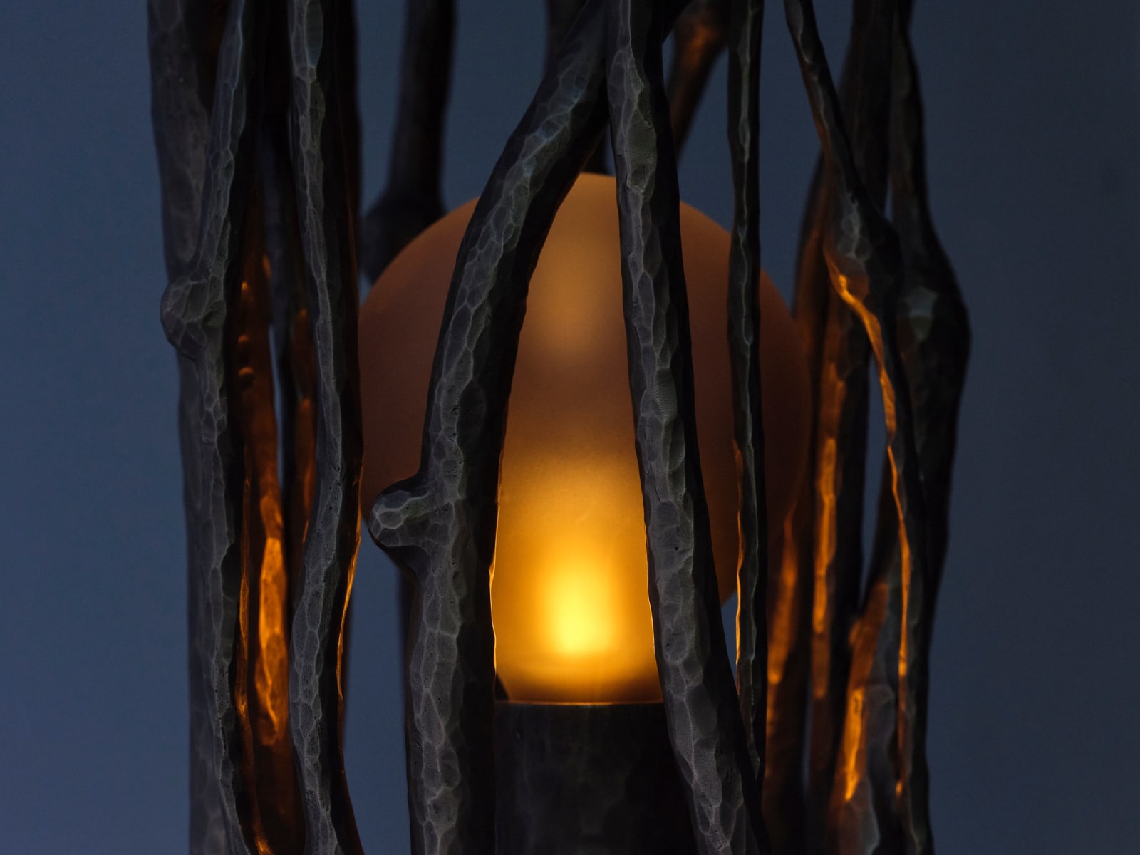 Julian Watts, Stick Lamp, 2025