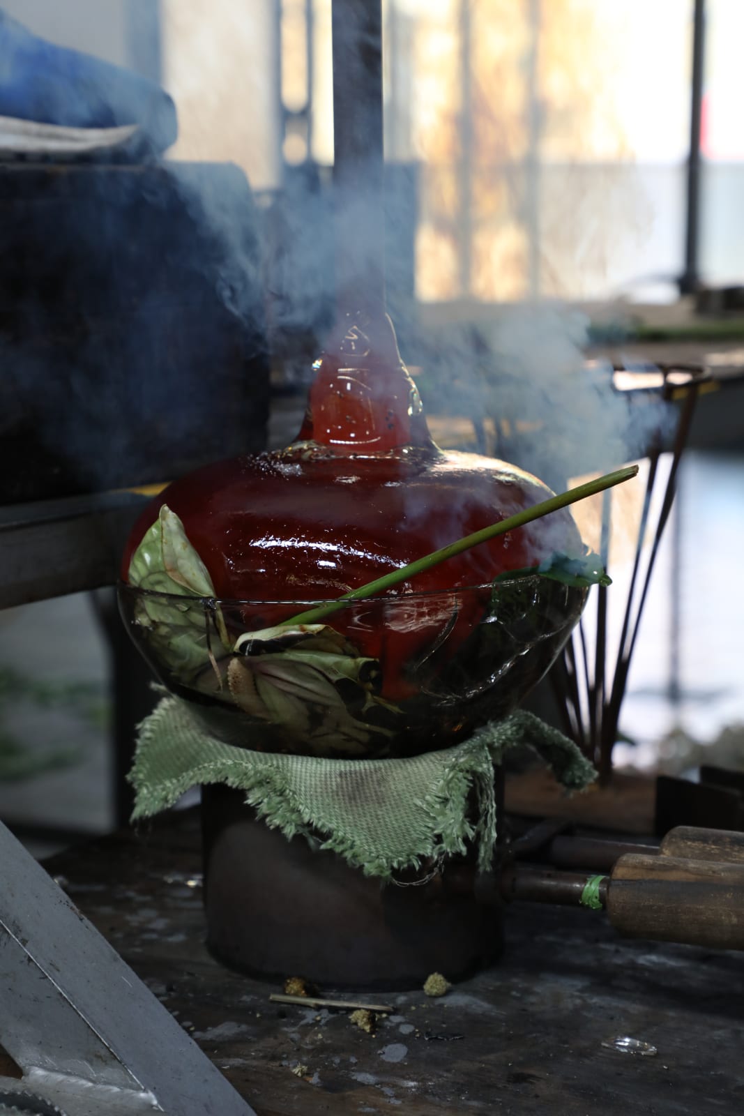 Marcin Rusak, Flower Infused Vessel 05, 2018