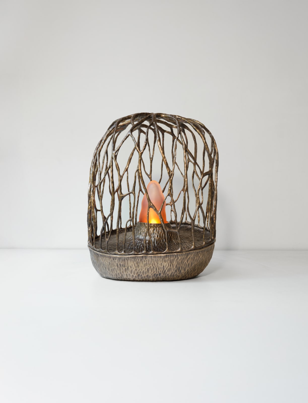 Julian Watts, Web Lamp, 2025