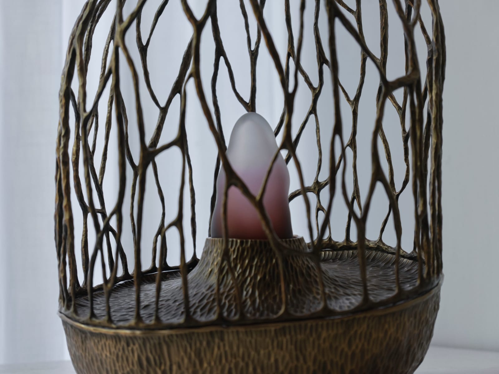 Julian Watts, Web Lamp, 2025