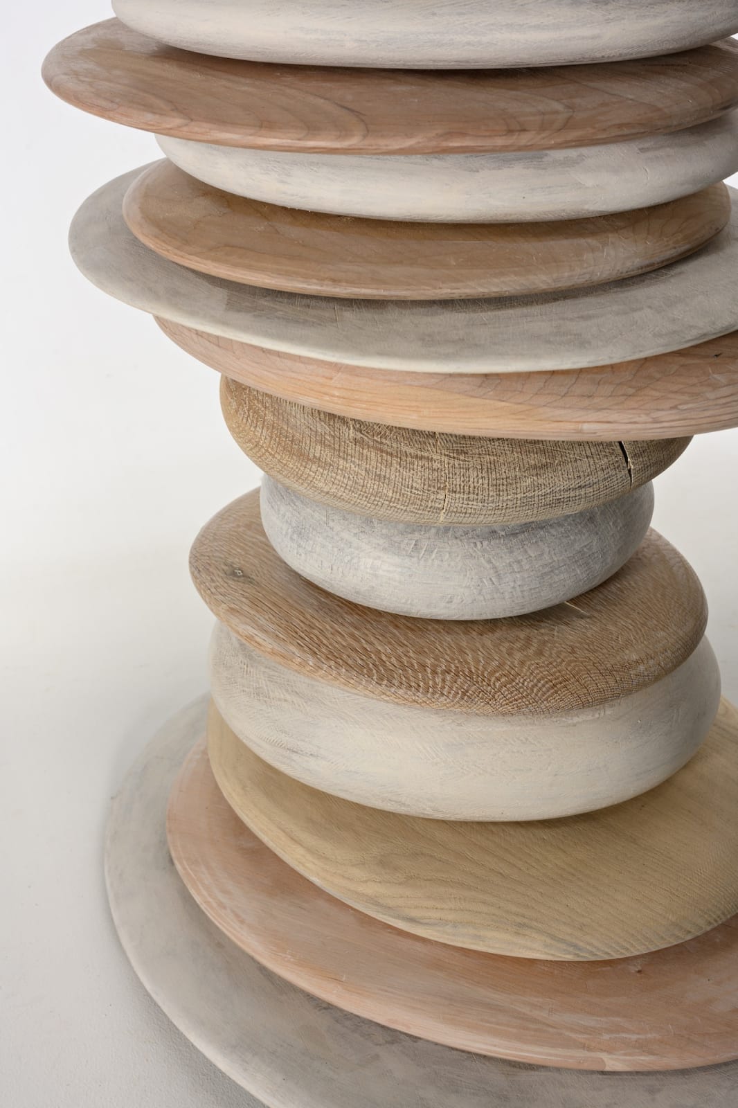 Christopher Kurtz, Skipping Stone Side Tables (Winter)
