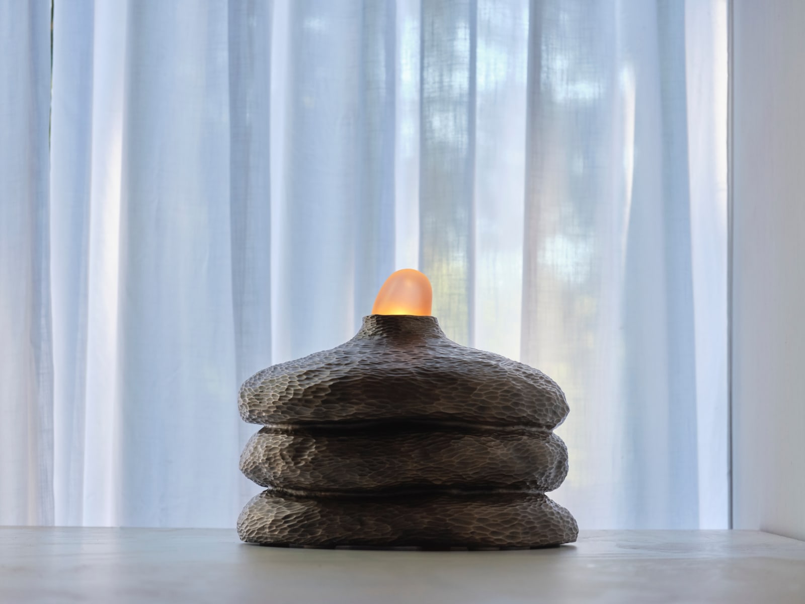 Julian Watts, Stack Lamp, 2025