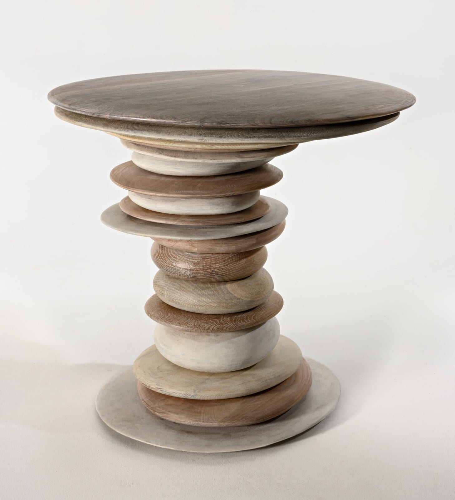 Christopher Kurtz, Skipping Stone Side Tables (Winter)