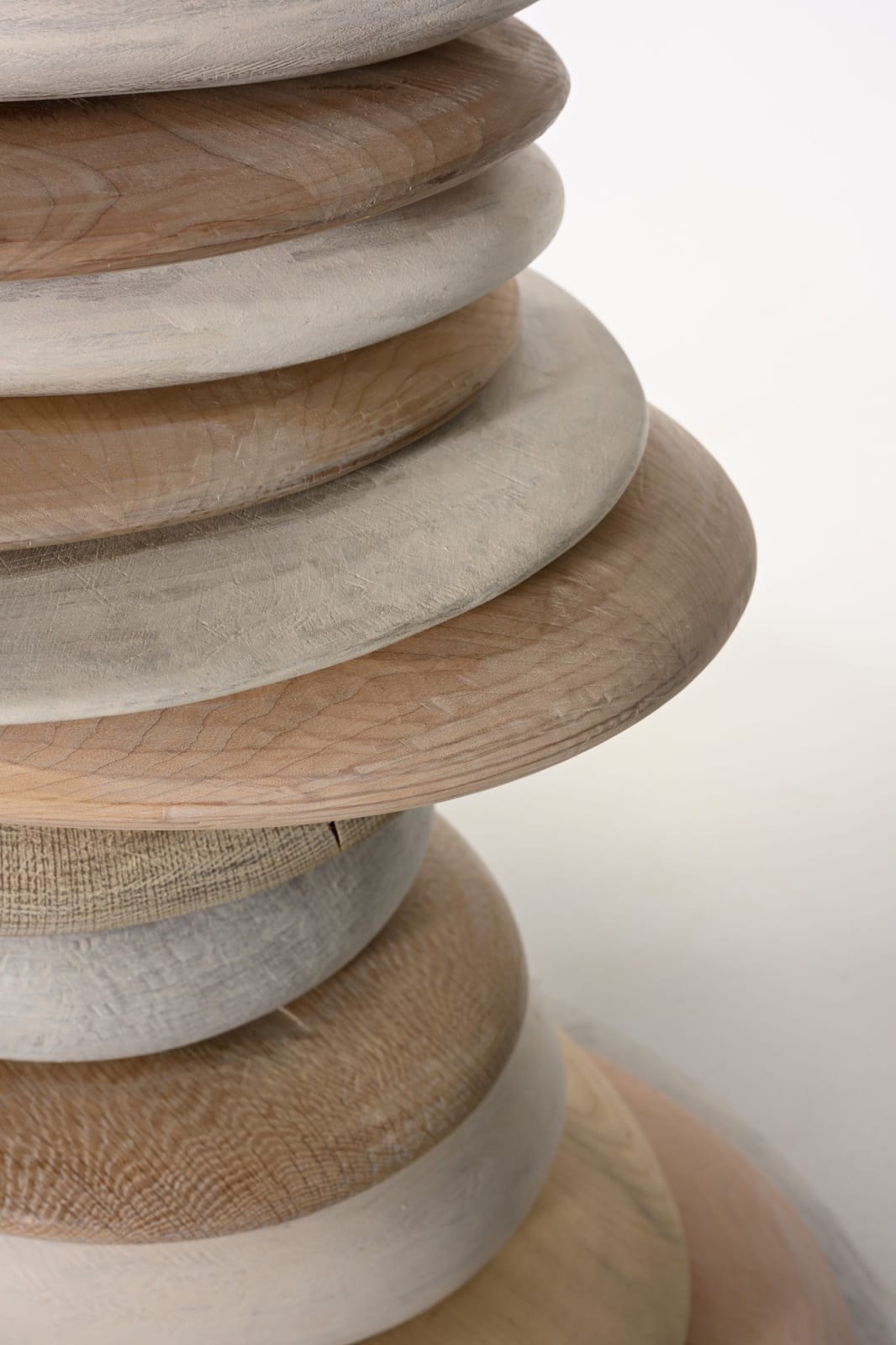 Christopher Kurtz, Skipping Stone Side Tables (Winter)
