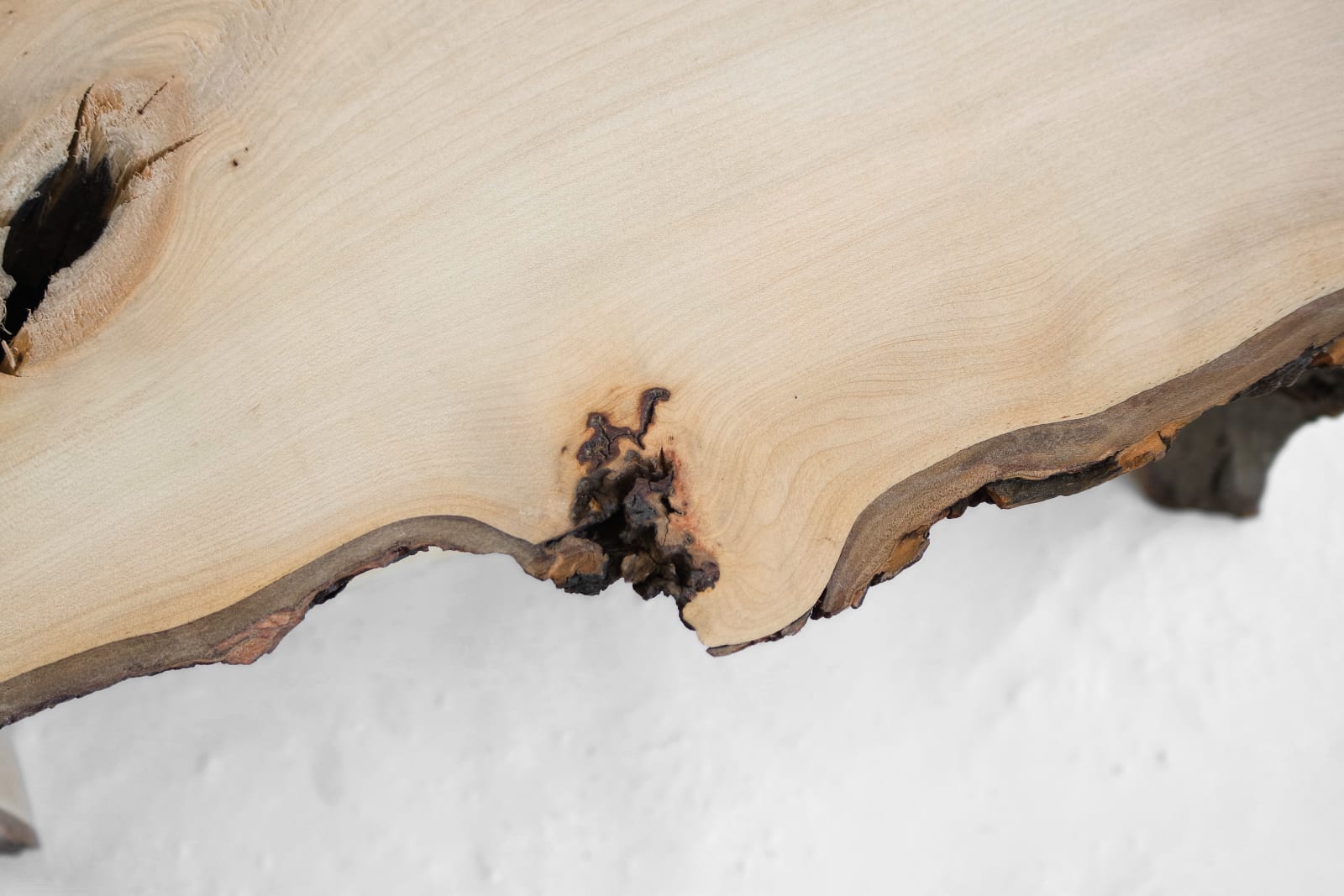 Willem Van Hooff, Ripped wood credenza, 2025