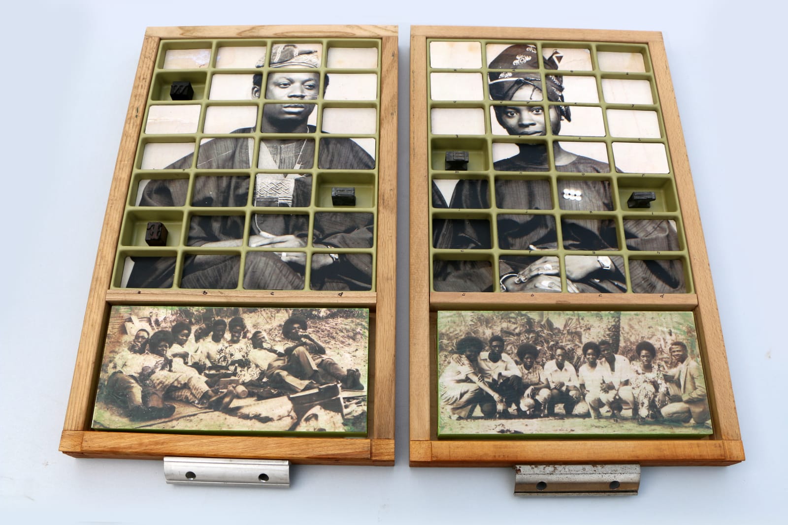 Kelani Abass, Casing History 24 Diptych, 2020