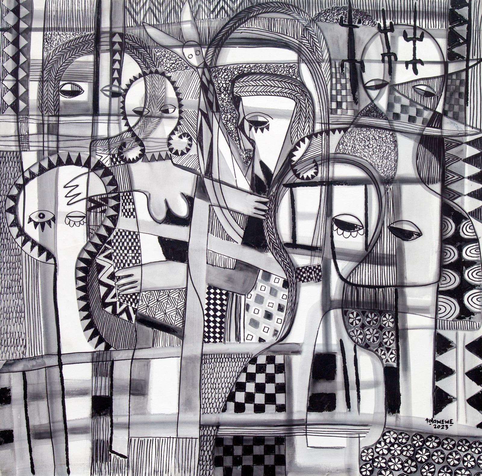 Tola Wewe, Deep in my childhood, 2023