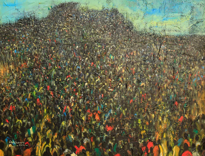 Kolade Oshinowo, Untitled, 2012