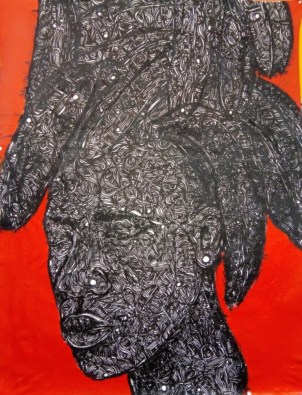 Tyna Adebowale, I See You From A Distance #08, 2019
