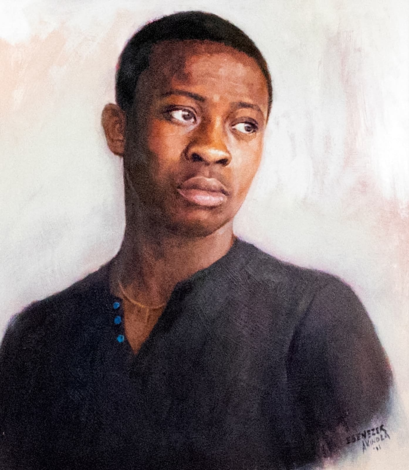 Ebenezer Akinola, Oil on canvas, 2021