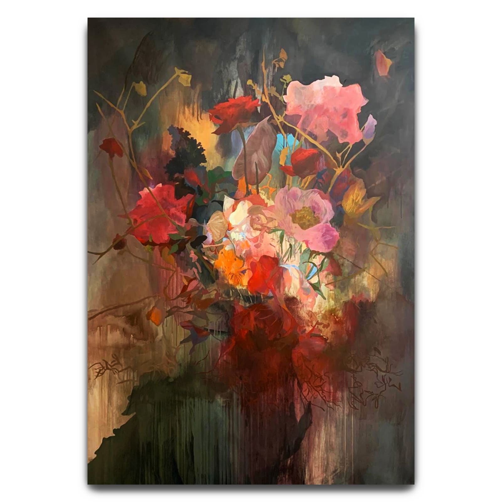 Liza Zhdanova, Flowers, 2024