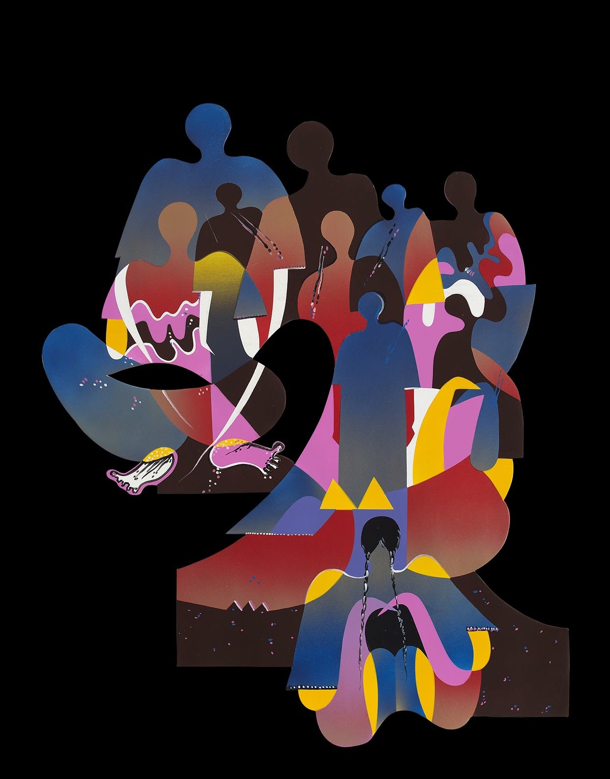 ABDELKADER LAARAJ, Sans titre, 2021