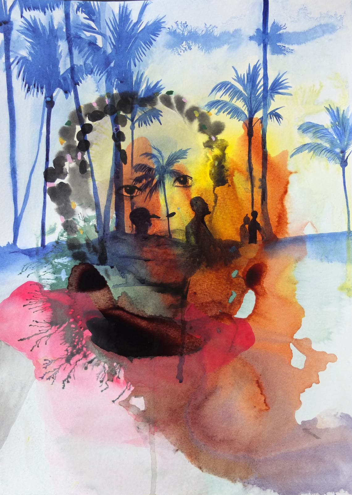 Leslie Amine , Sans titre, 2019