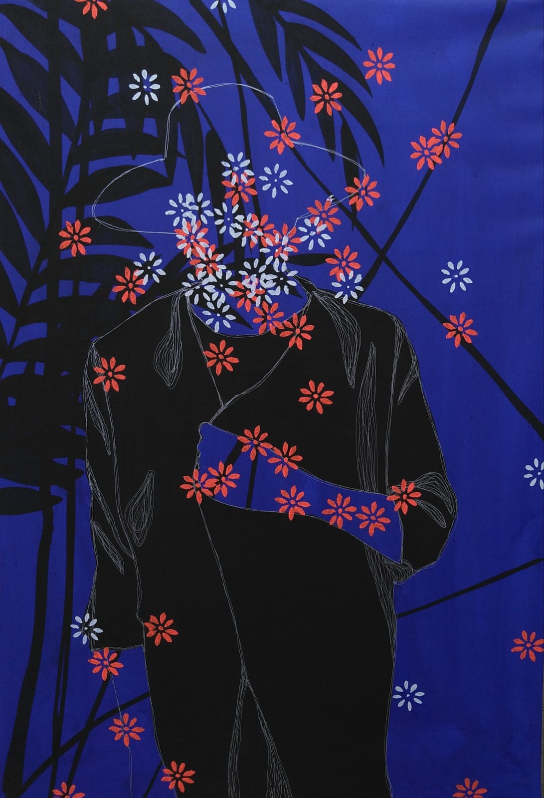 Moustapha Baidi Oumarou, Auto portrait 1 , 2019