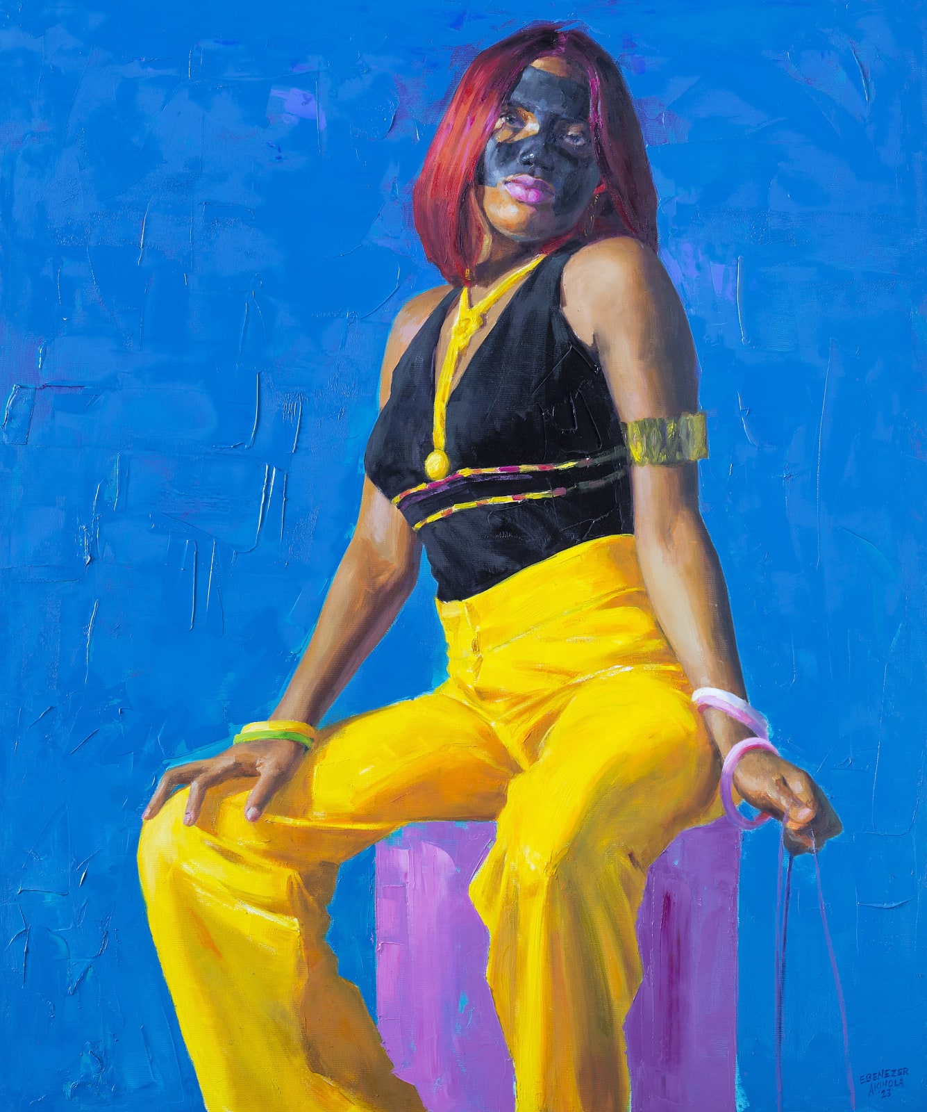 EBENEZER AKINOLA, Sans titre, 2023