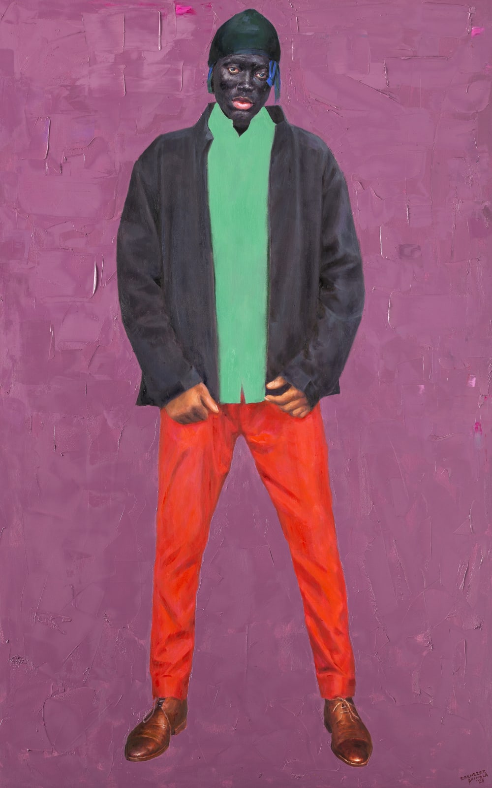 EBENEZER AKINOLA, Sans titre, 2023