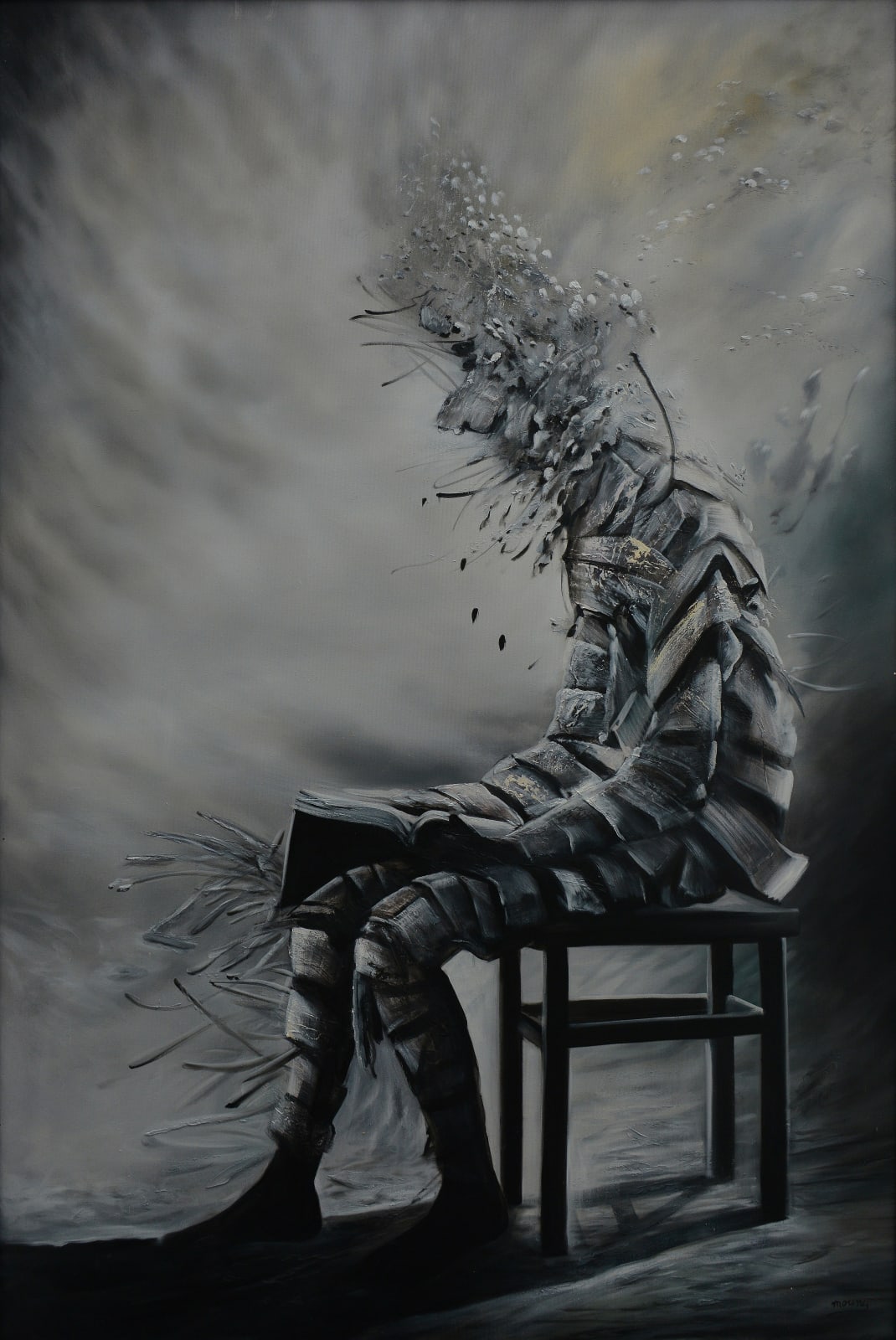 Mouna Bensaid , Âme ruinée, 2019