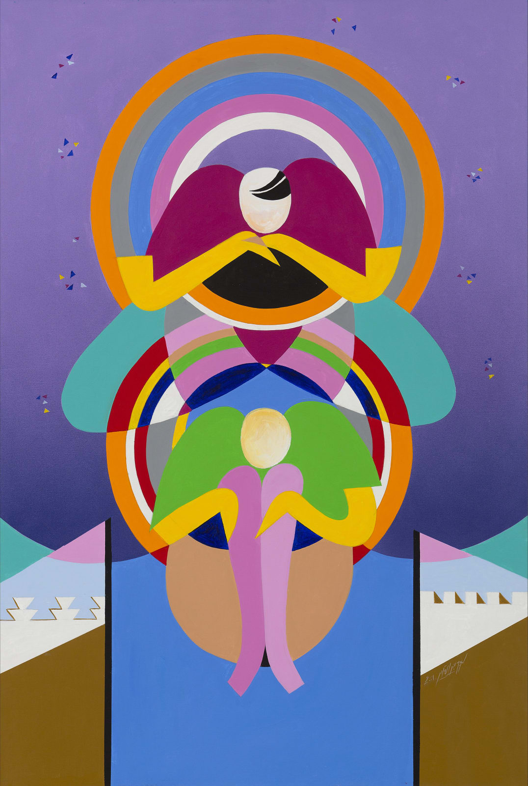 ABDELKADER LAARAJ, Sans titre, 2001