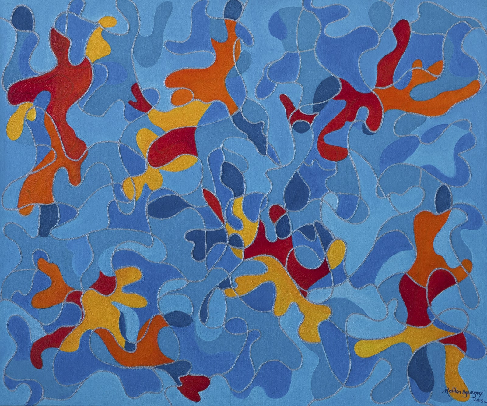 Malika Agueznay, Sans titre, 2013