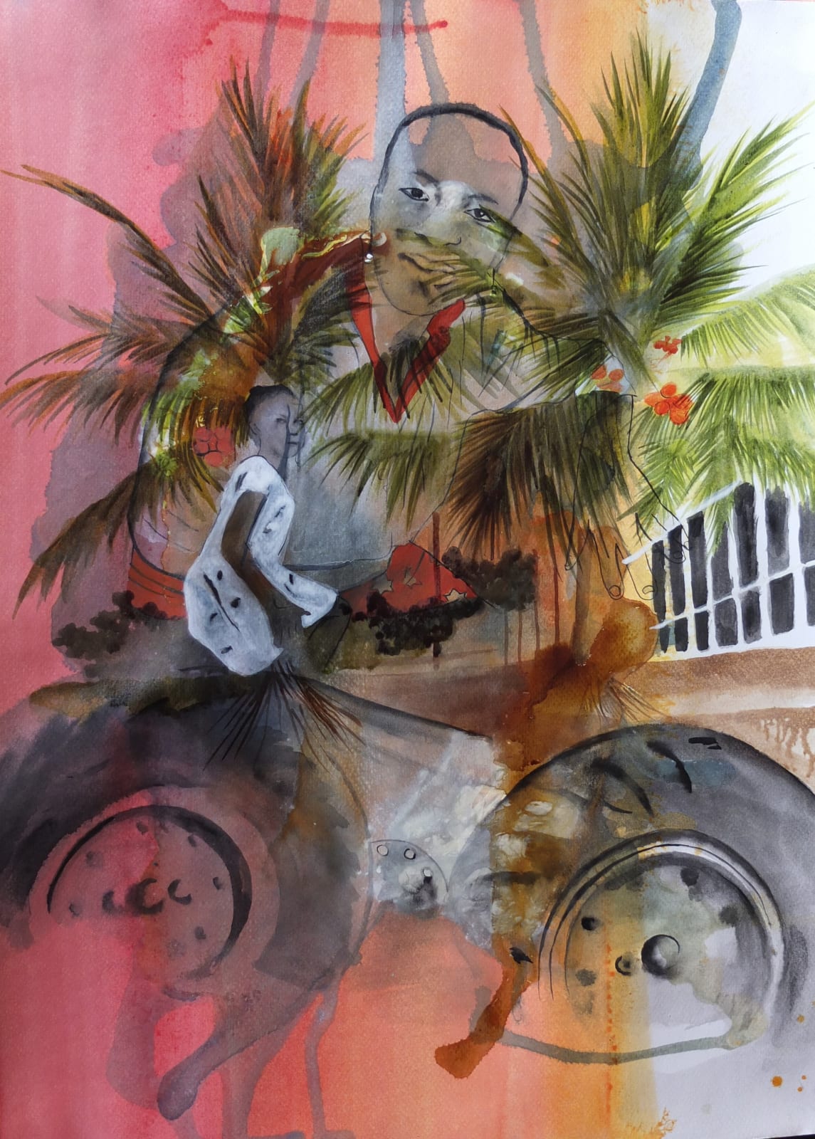 Leslie Amine , Sans titre, 2019