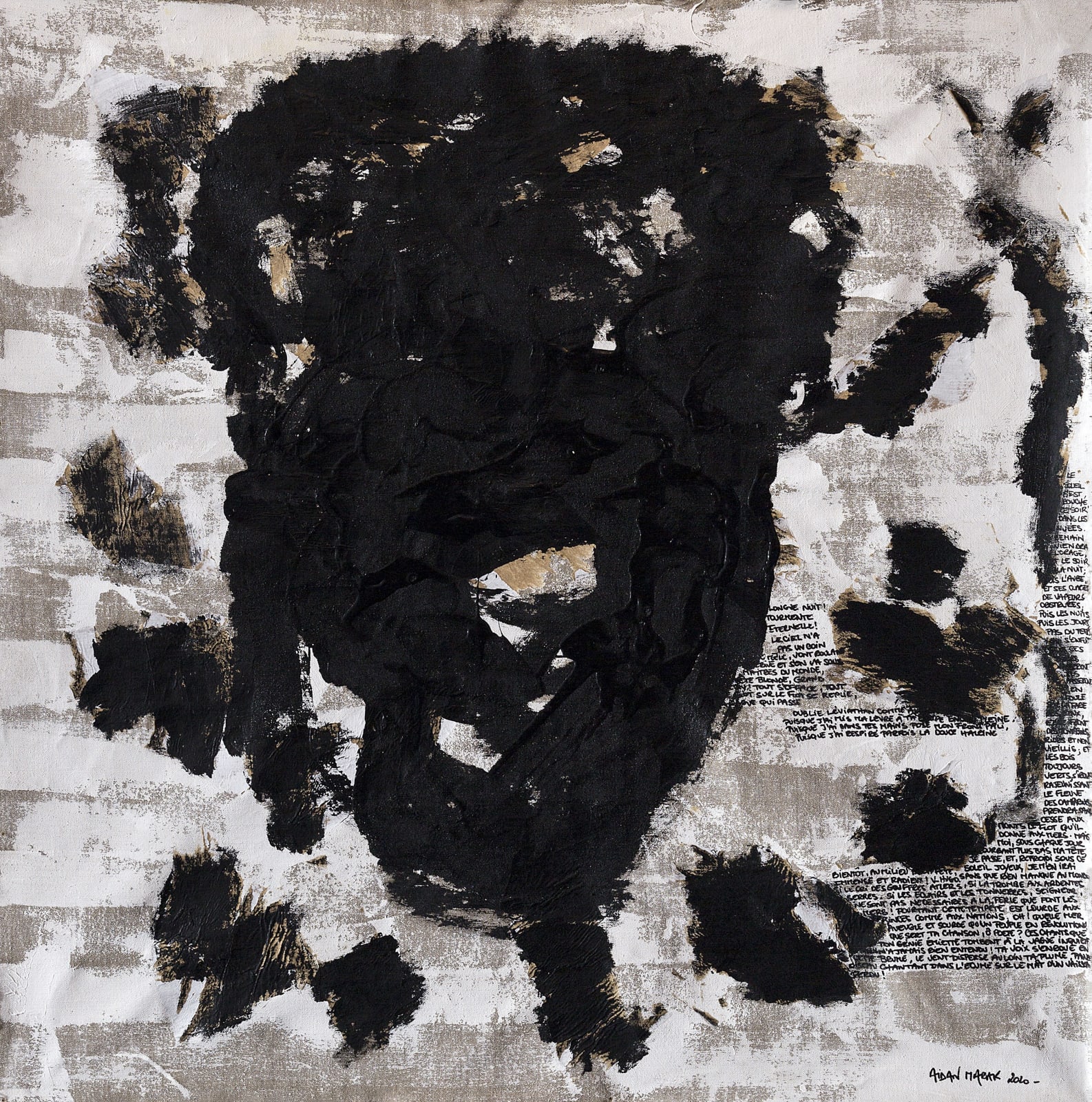 Aidan Marak, Tête brulée, 2020