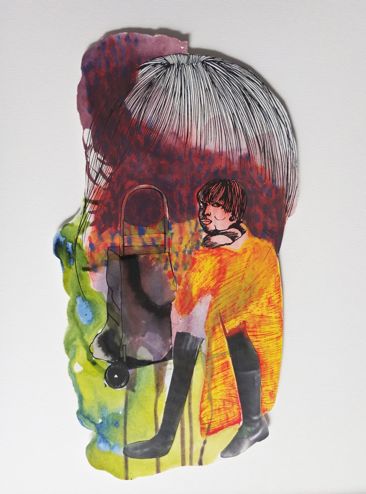 Leslie Amine , Sans titre, 2019