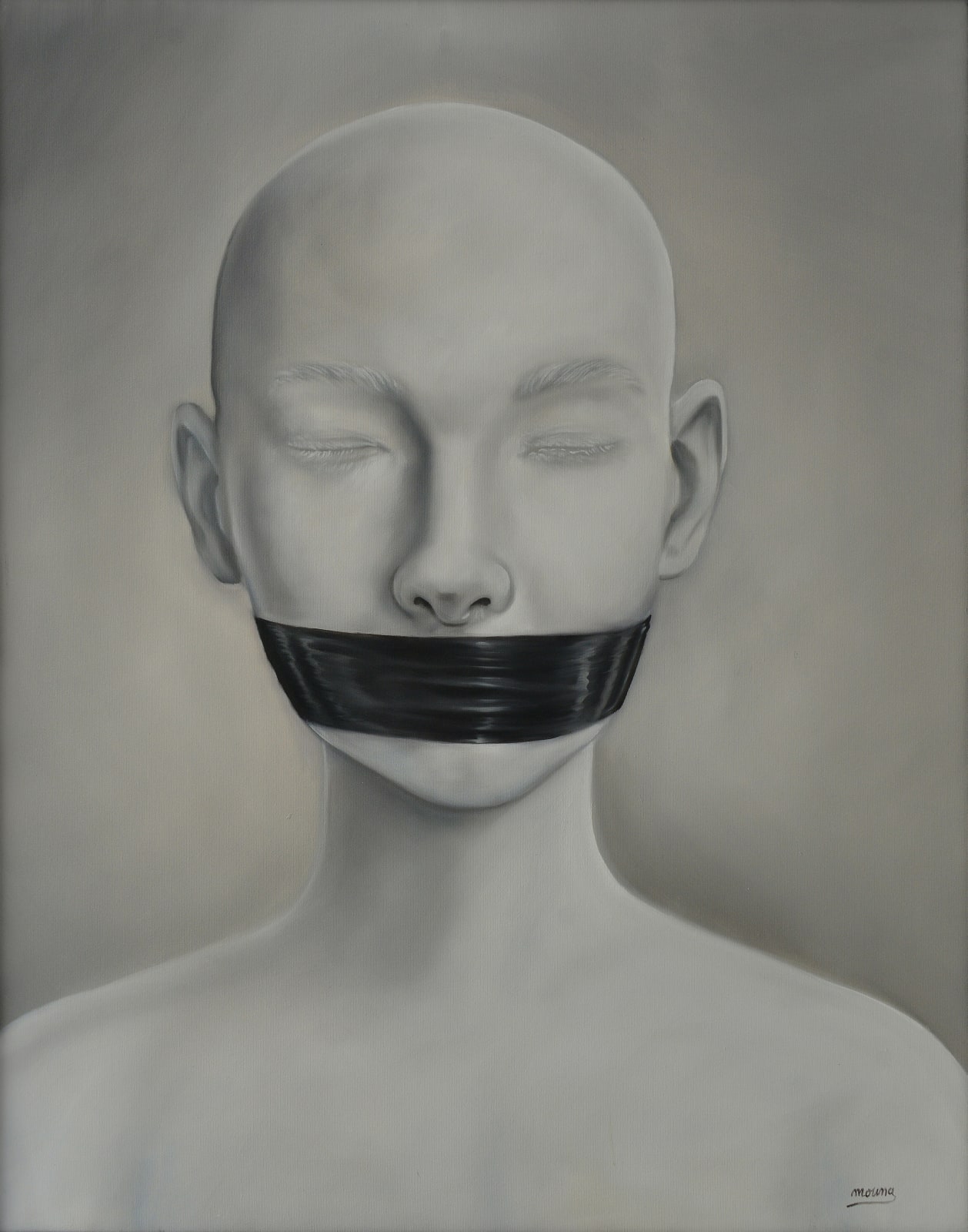 Mouna Bensaid , Silence ... Tu dors, 2019