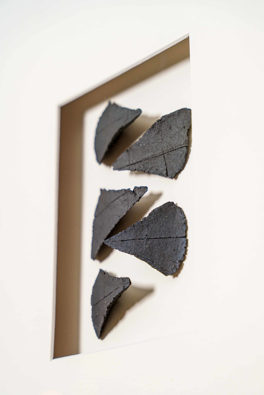 Halima Cassell MBE FRSS, Zig Zag (Shards), 2025