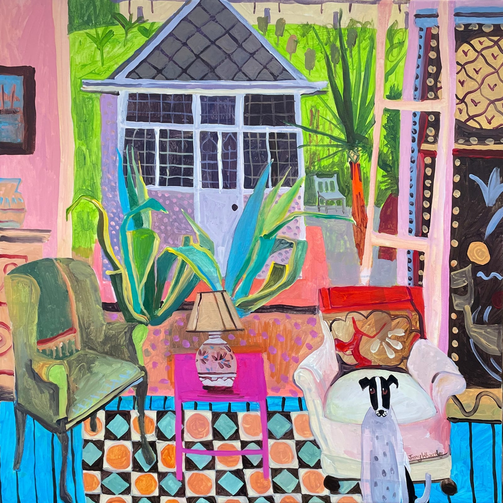 Jenny Wheatley, Studio View, 2025