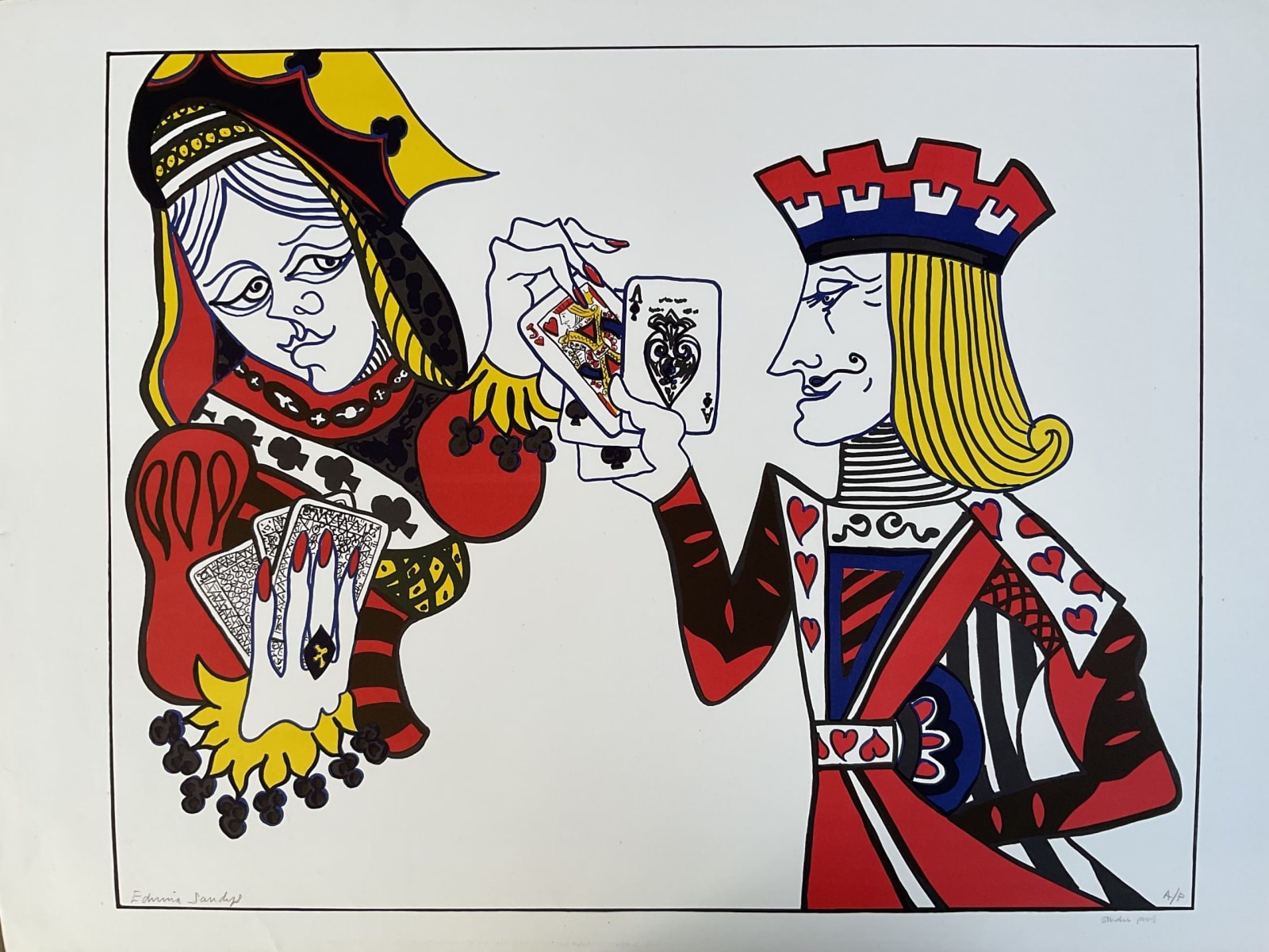 Edwina Sandys, Cardplayers