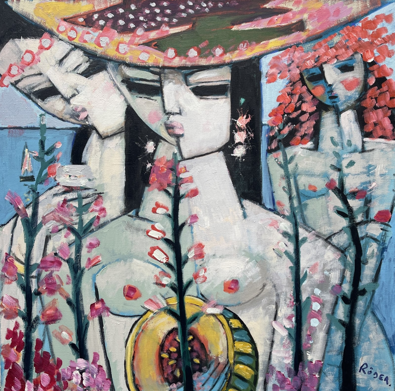 Endre Röder, Diamond Earring, 2023