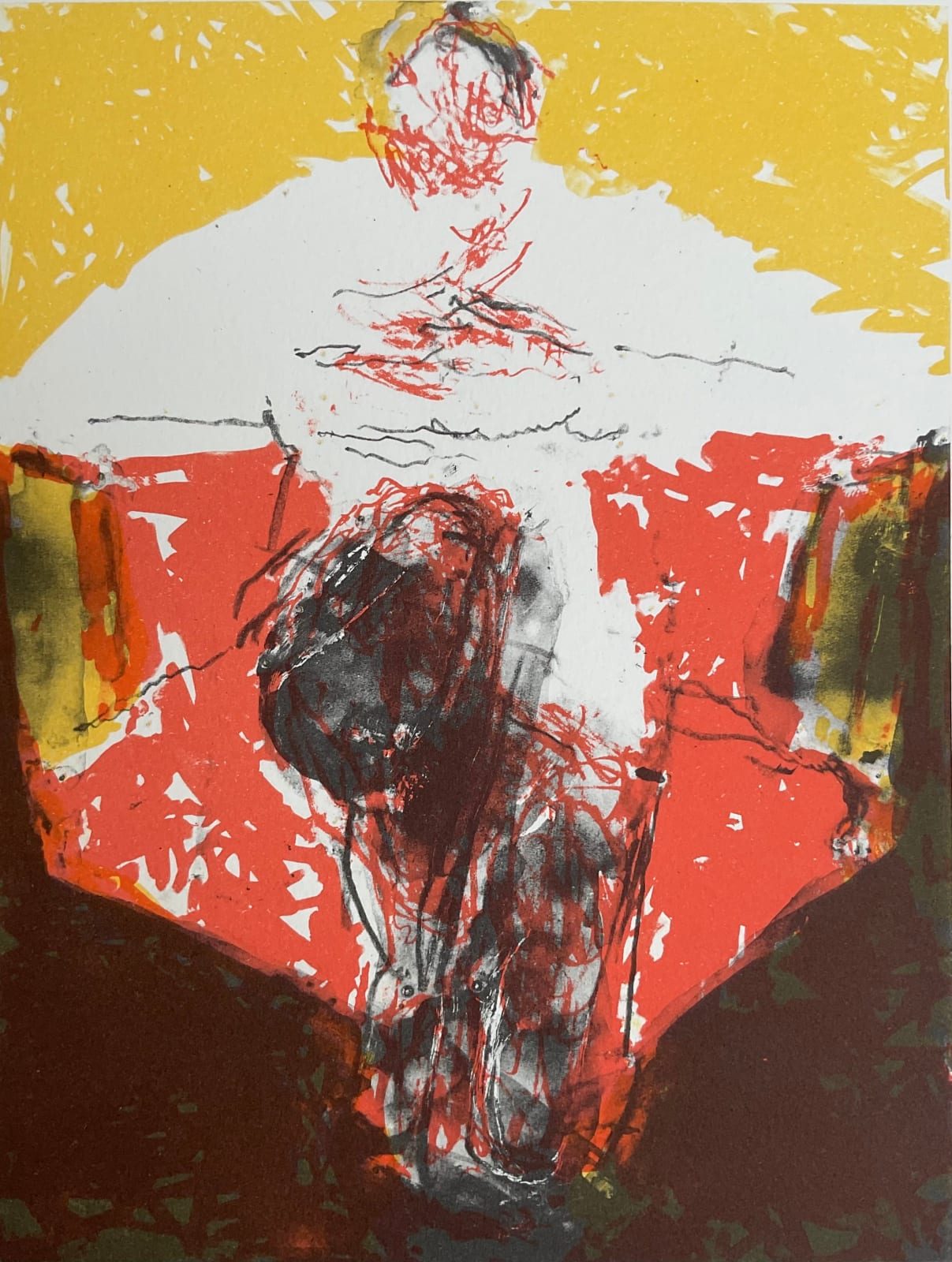 Sargy Mann, Seated Girl