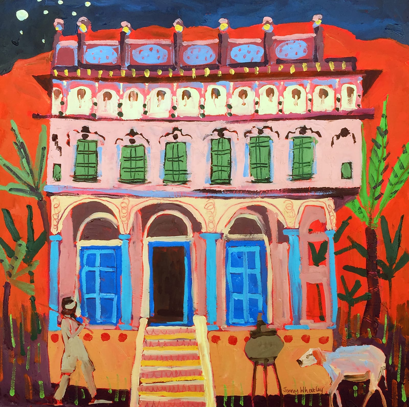 Jenny Wheatley, Night Time Stroll, 2025