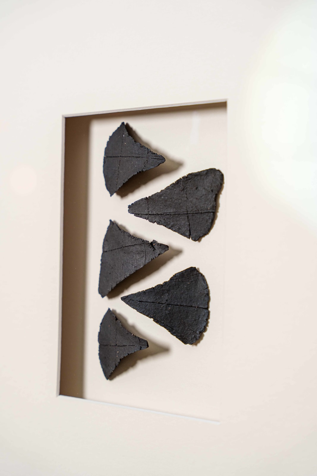 Halima Cassell MBE FRSS, Zig Zag (Shards), 2025