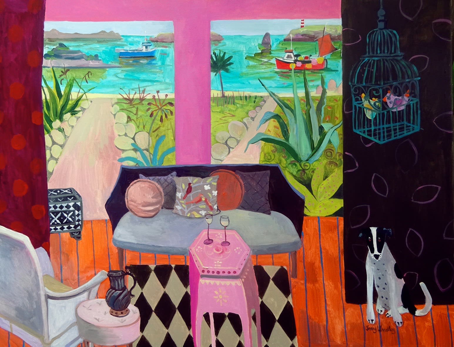 Jenny Wheatley, Shall we Stroll to the Beach?, 2025