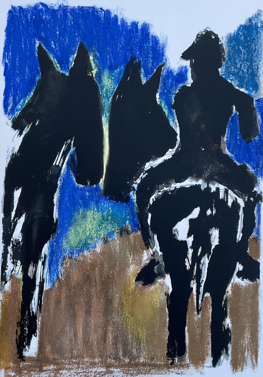 Josef Herman, Horse Riders
