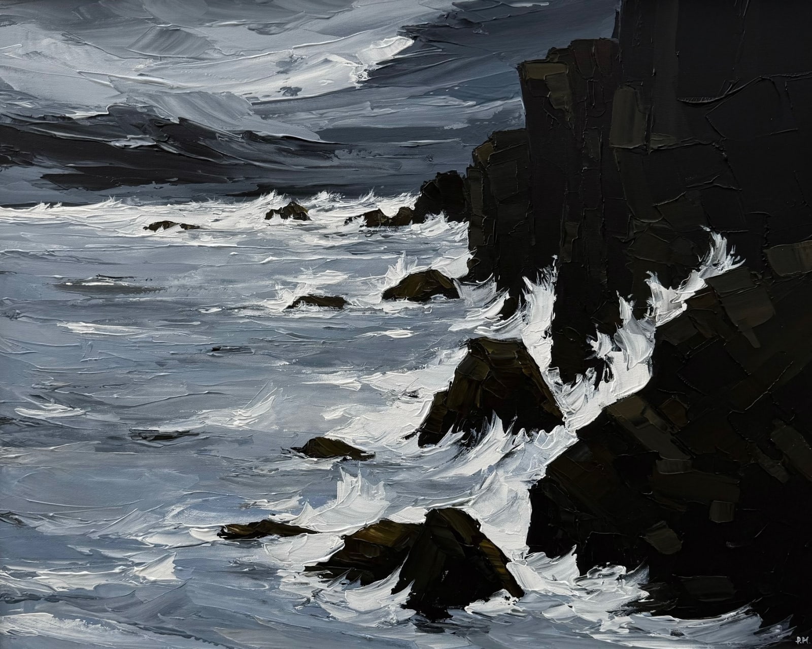 Peter Morgan, High Tide at Marloes, Pembrokeshire