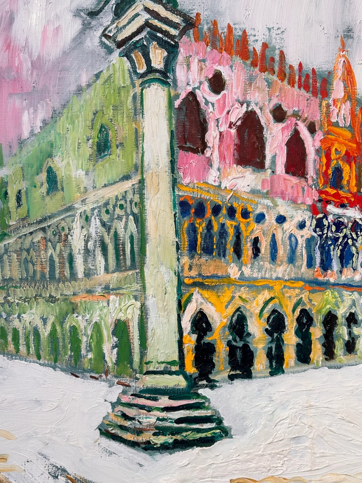 John Bratby, The Doge's Palace, Venice