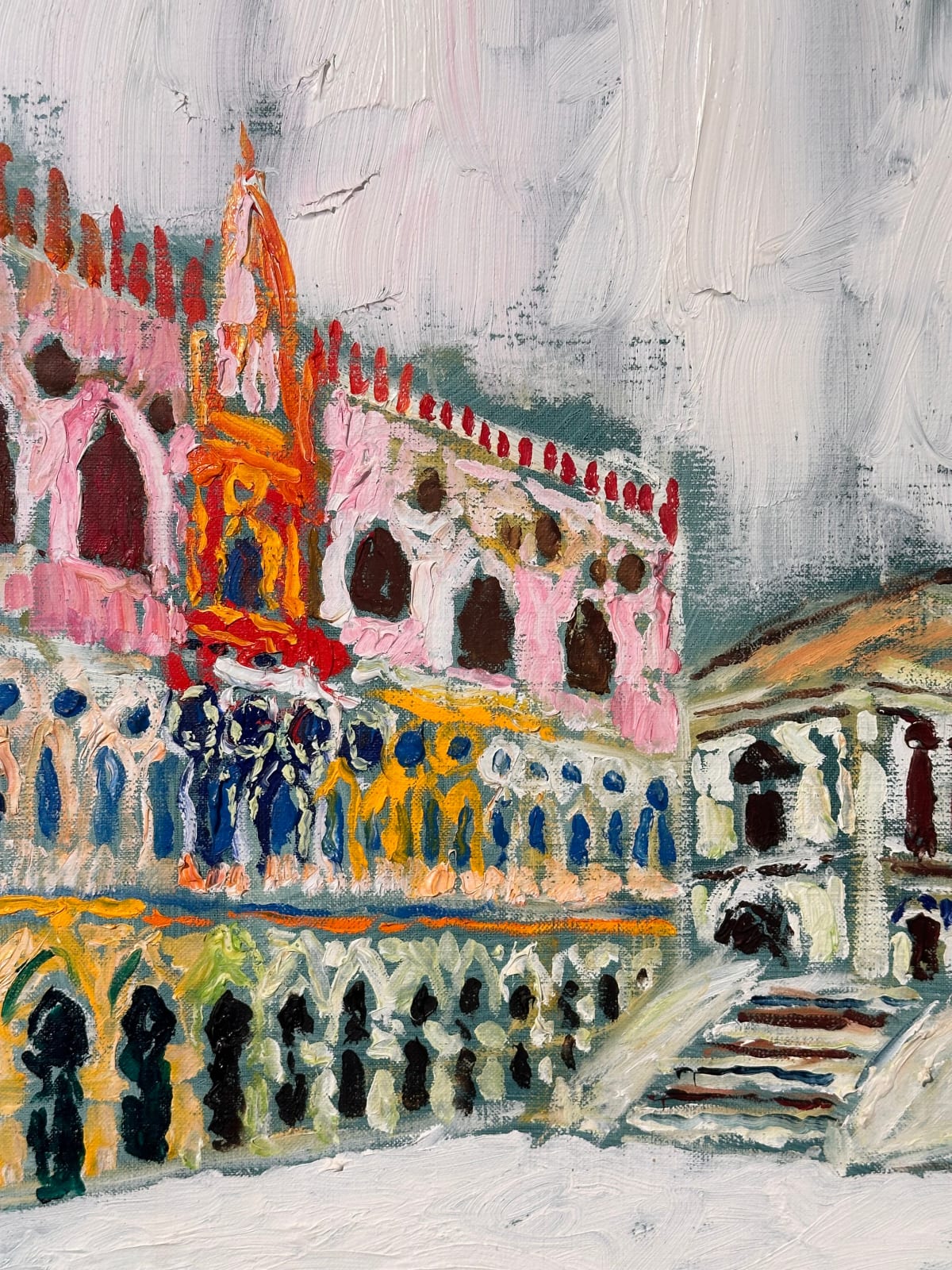 John Bratby, The Doge's Palace, Venice