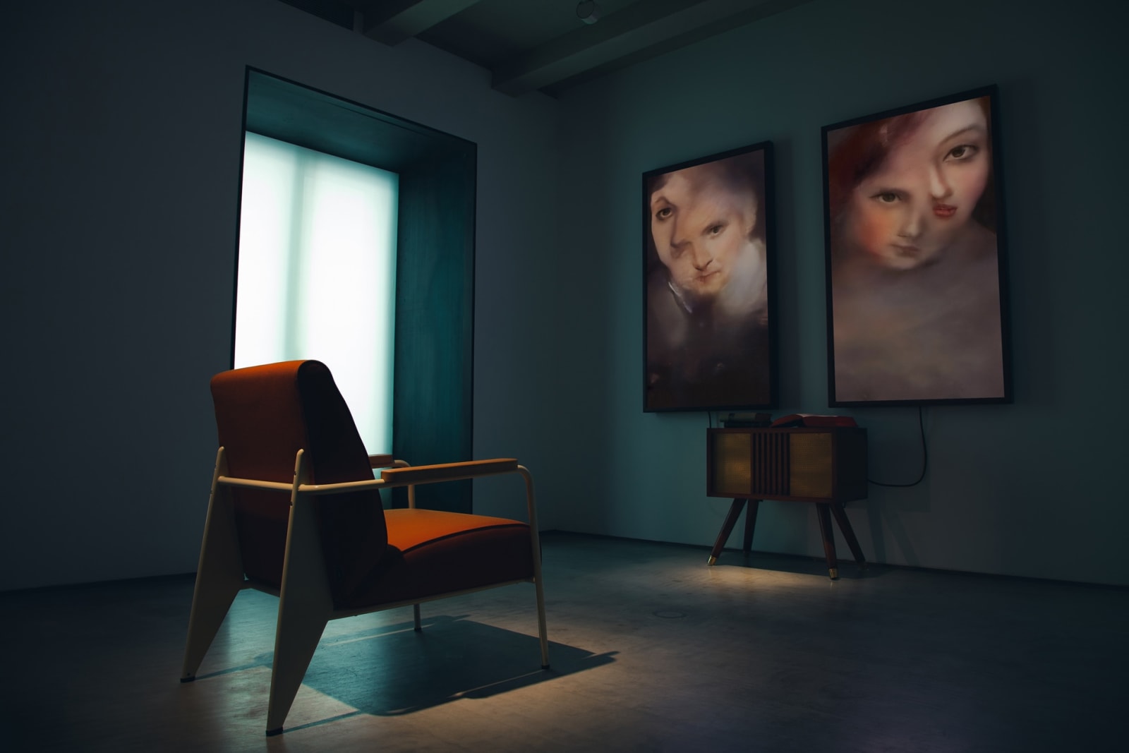 Mario Klingemann, Memories of Passersby I (Companion Version), 2018
