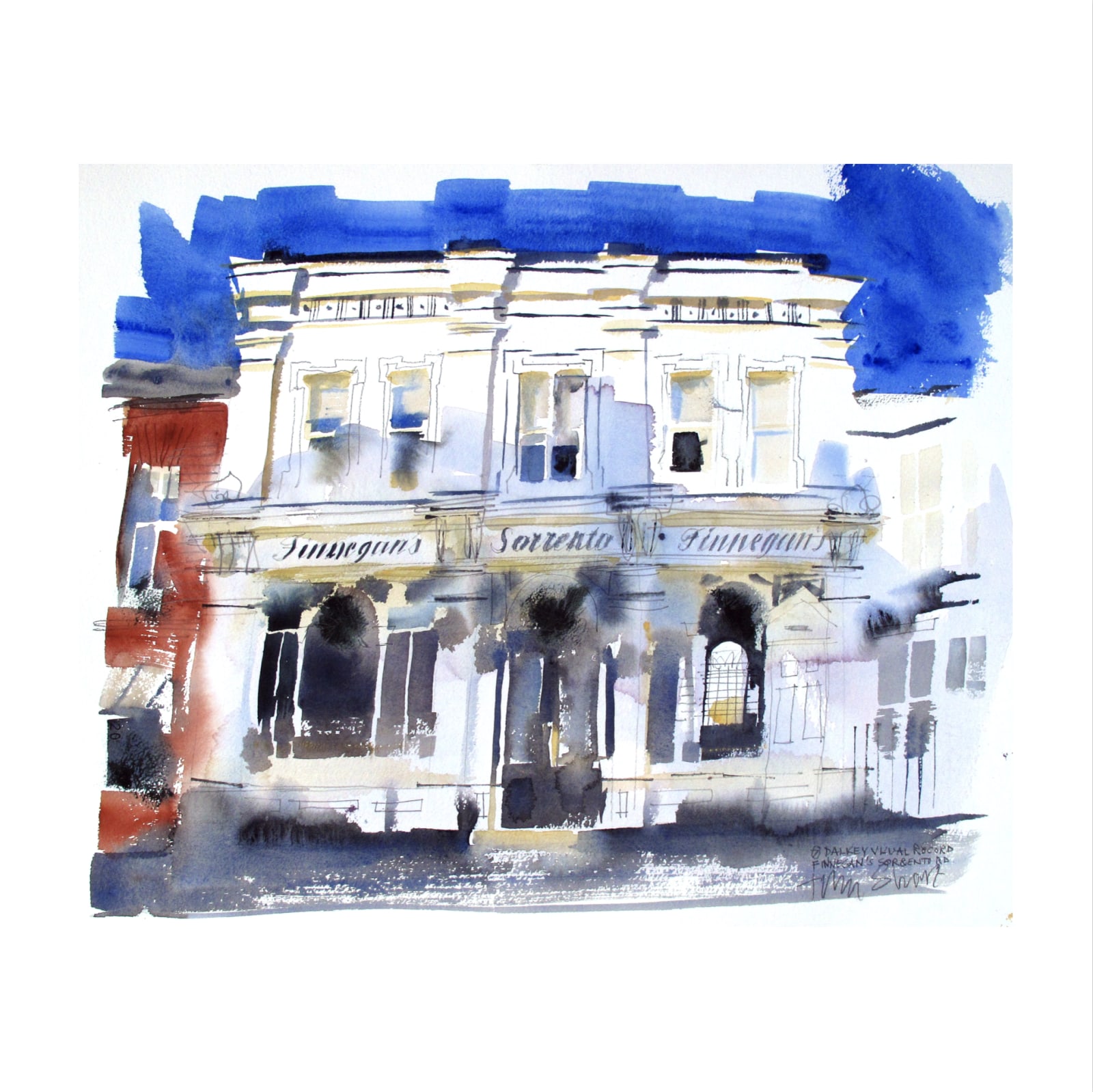 John Short, Finnegan’s, Sorrento Road, Dalkey (print), 2020
