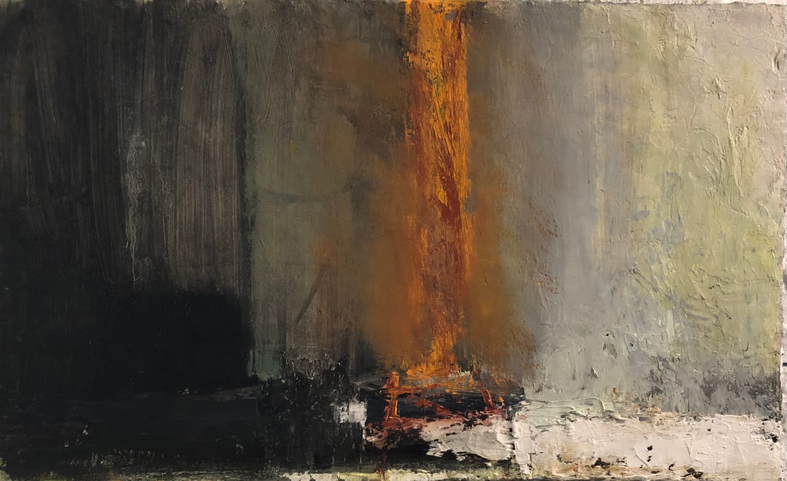 Carol Hodder, Night Dock, 2023